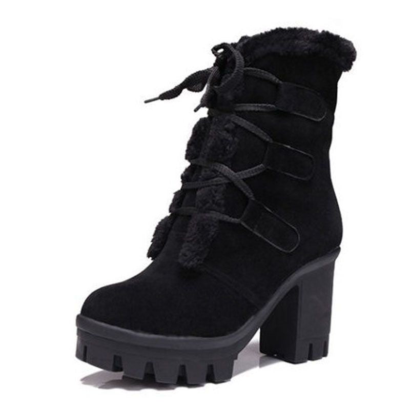 Botas Martin Impermeables con Suela Gruesa para Mujer Wish
