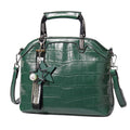 Mochila Estilo Piel de Cocodrilo con Doble Correa