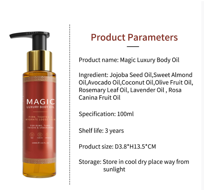 Aceite Corporal Magic – Hidratación y Luminosidad para la Piel
