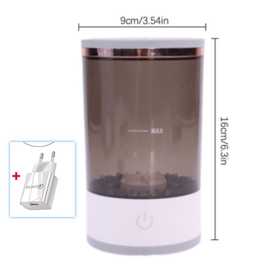 Limpiador de Brochas de Maquillaje Eléctrico Recargable – 7000 RPM
