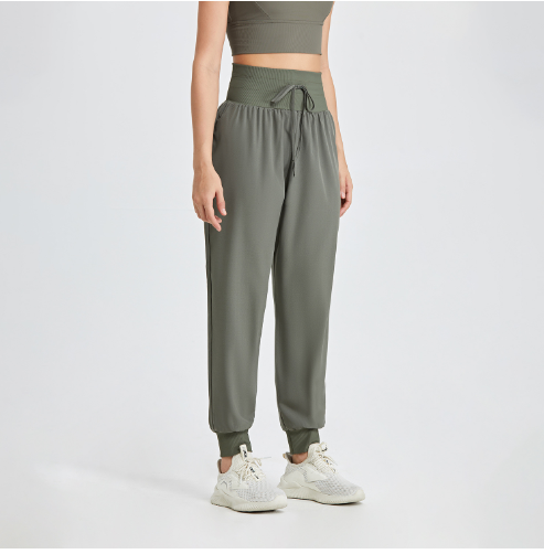 Pantalones Harem Holgados para Mujer con Bolsillos — Yoga y Casual