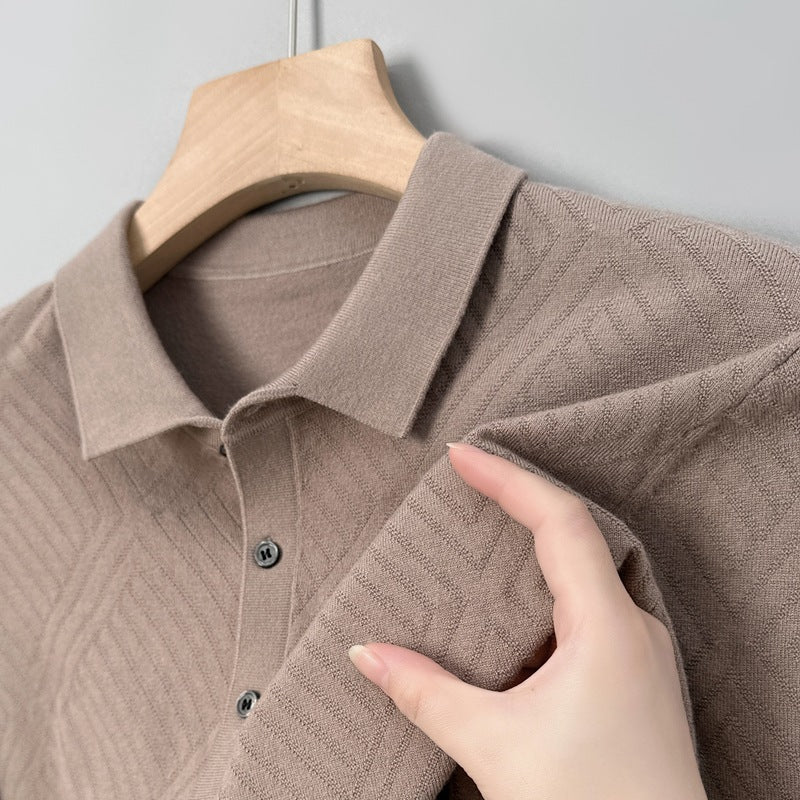 Camisa de Punto de Terciopelo Urban para Hombre | Otoño