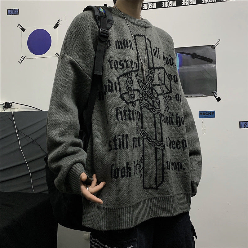 Sweater Oversize Estilo Coreano Unisex