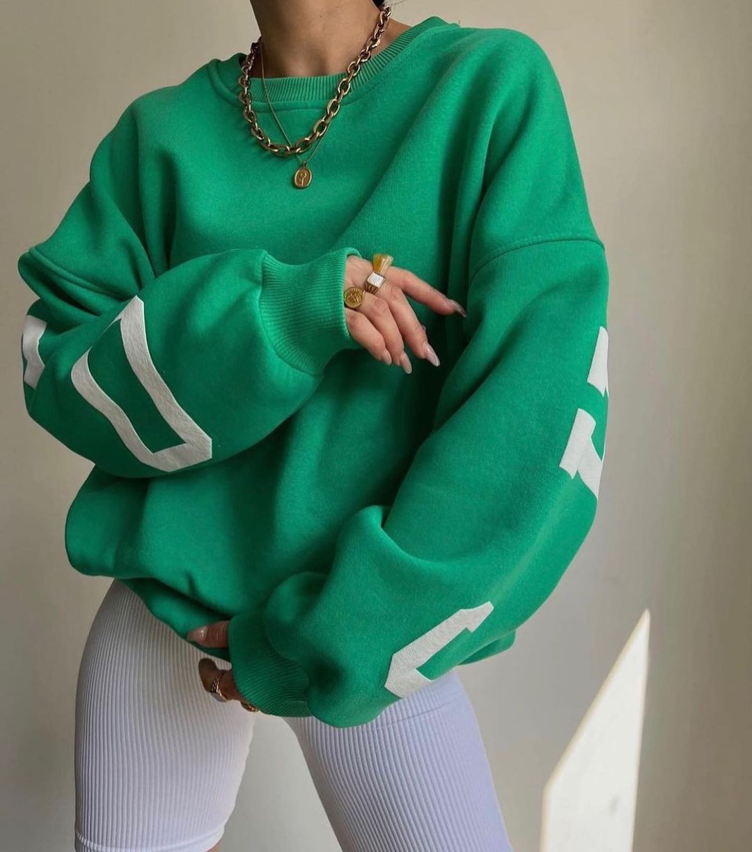 Top Grueso con Estampado Versátil para Mujer