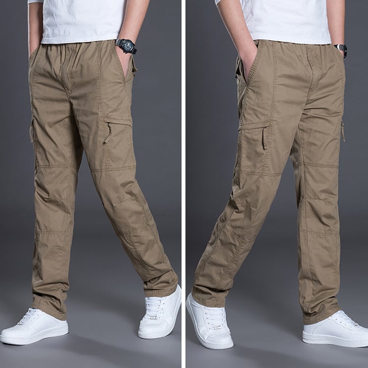 Pantalón Talla Grande para Hombre — 5 Colores, Tallas L a 6XL