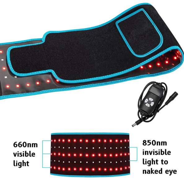 Cinturón de Terapia Infrarroja 105 LED – Alivio Muscular y Circulación