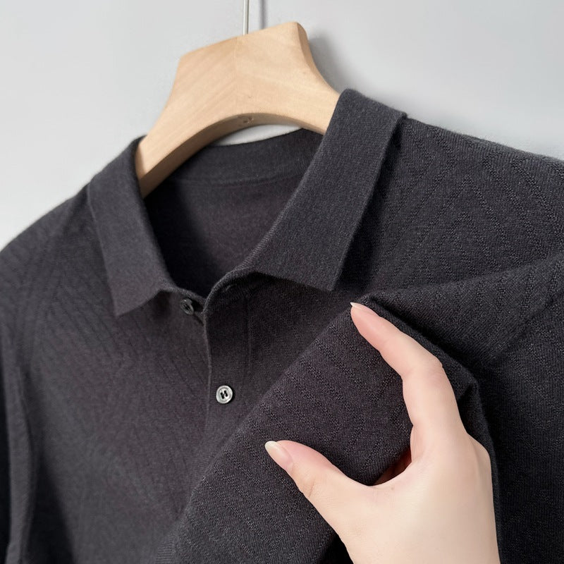 Camisa de Punto de Terciopelo Urban para Hombre | Otoño