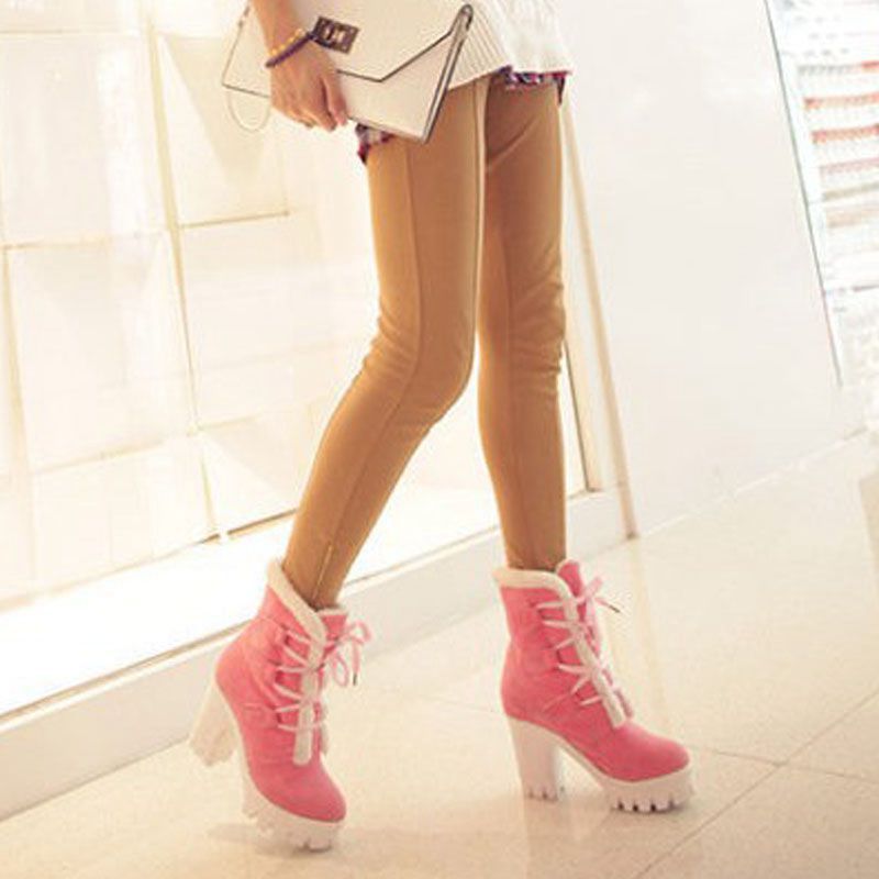 Botas Martin Impermeables con Suela Gruesa para Mujer Wish