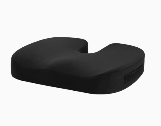 Cojín de Asiento Viscoelástico para Oficina y Auto — Memory Foam y Gel, 4 Colores