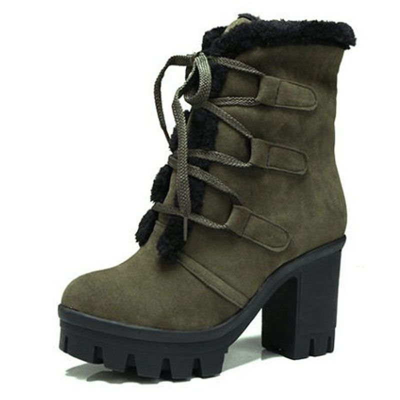 Botas Martin Impermeables con Suela Gruesa para Mujer Wish