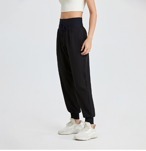 Pantalones Harem Holgados para Mujer con Bolsillos — Yoga y Casual