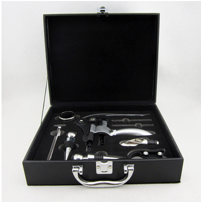 Set Abridor de Vino 9 Piezas en Caja de Regalo