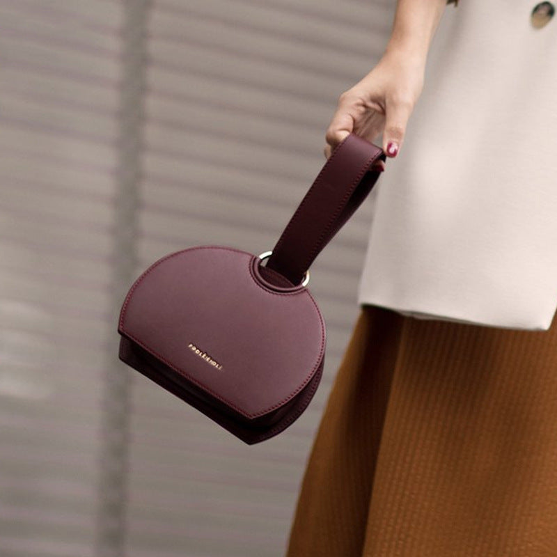 Bolso Saddle Minimalista Estilo Parisino para Mujer