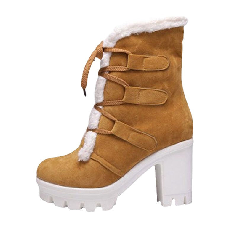 Botas Martin Impermeables Mujer Suela Gruesa Antideslizante – Tallas 34 a 43