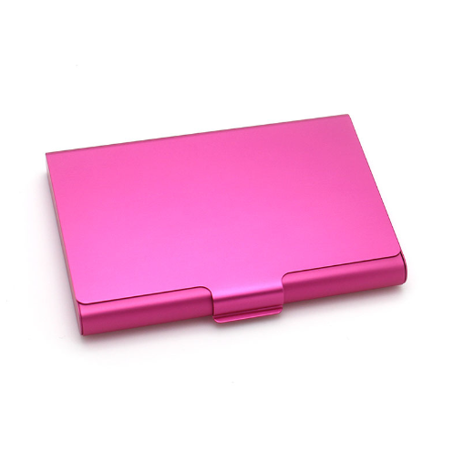 Pitillera y Tarjetero de Aluminio — 6 Colores