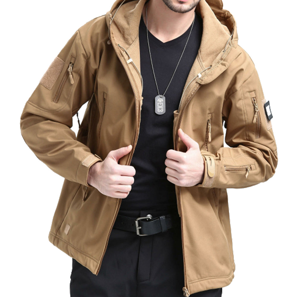 Chaqueta Táctica Impermeable Piel de Tiburón | Outdoor, Militar y Softshell para Hombre