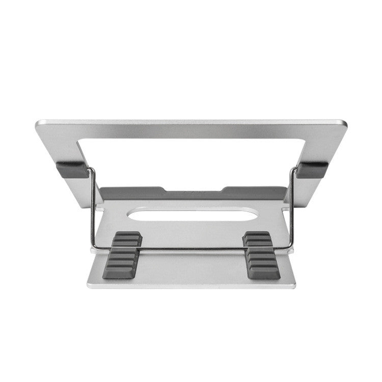 Soporte para Laptop Ajustable con Ventilación — Negro y Plateado