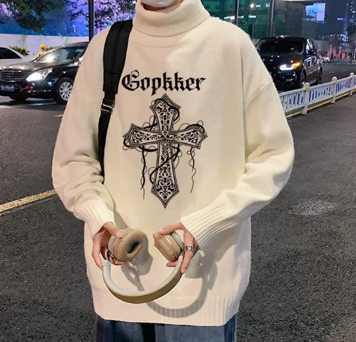 Sweater Oversize Estilo Coreano Unisex