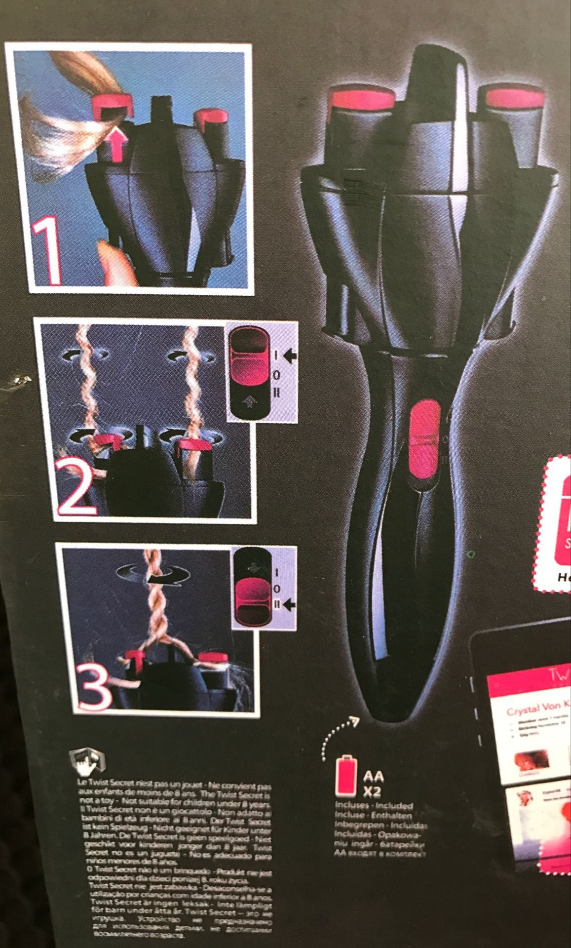 Trenzador Eléctrico Automático de Cabello USB