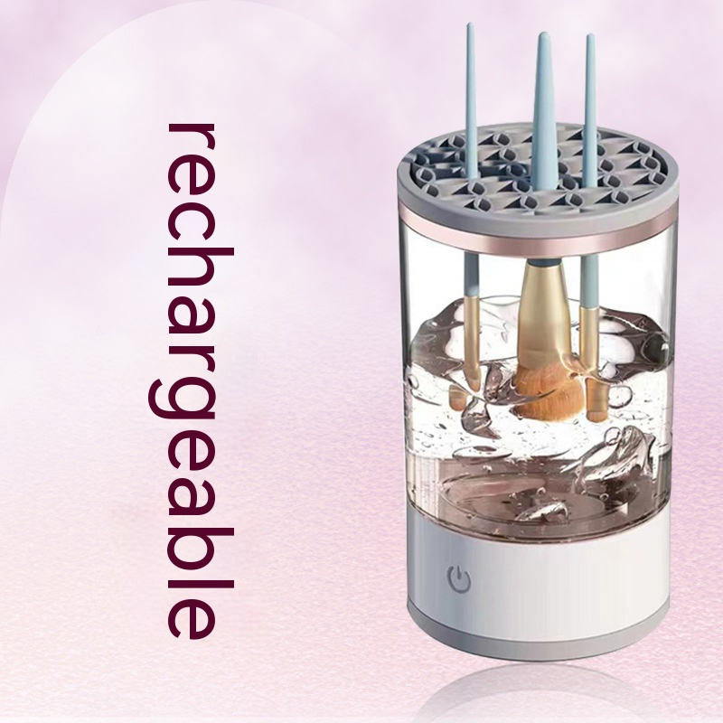 Limpiador de Brochas de Maquillaje Eléctrico Recargable – 7000 RPM