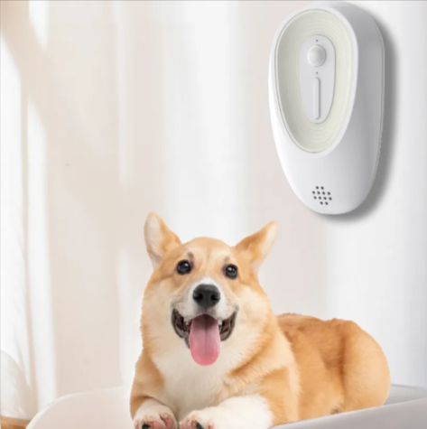 Eliminador de Olores para Caja de Arena de Gatos – Desodorizador Eléctrico