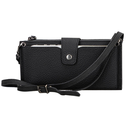Billetera de Cuero para Mujer Kaycee con Correa