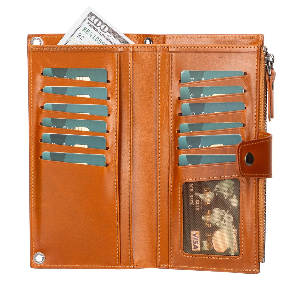 Billetera de Cuero para Mujer Kaycee con Correa