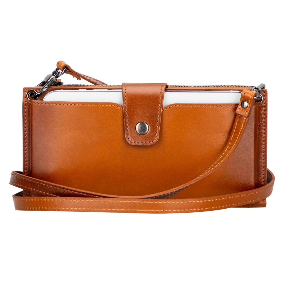 Billetera de Cuero para Mujer Kaycee con Correa